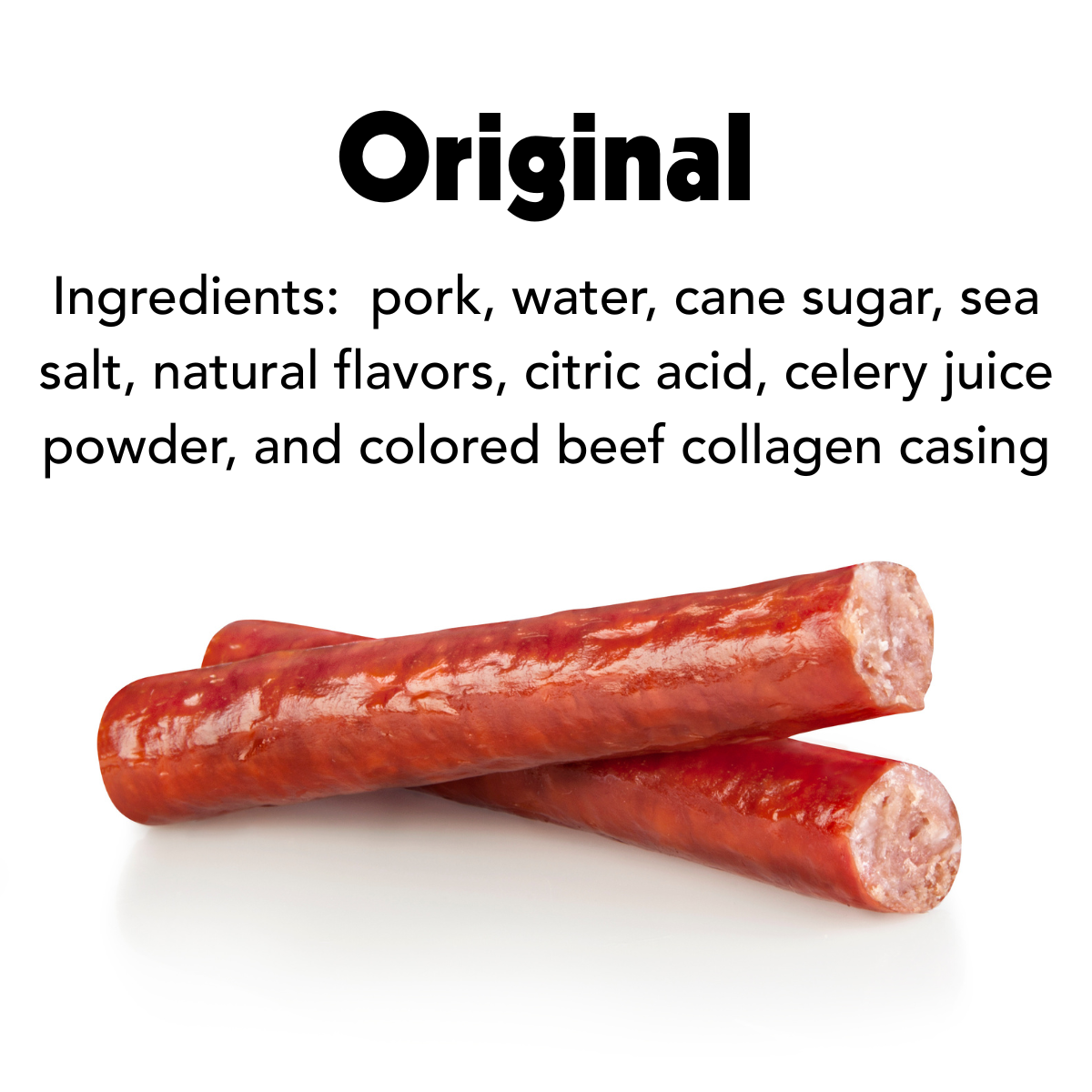 Craft Pork Snack Stick Sampler (3 sticks total)