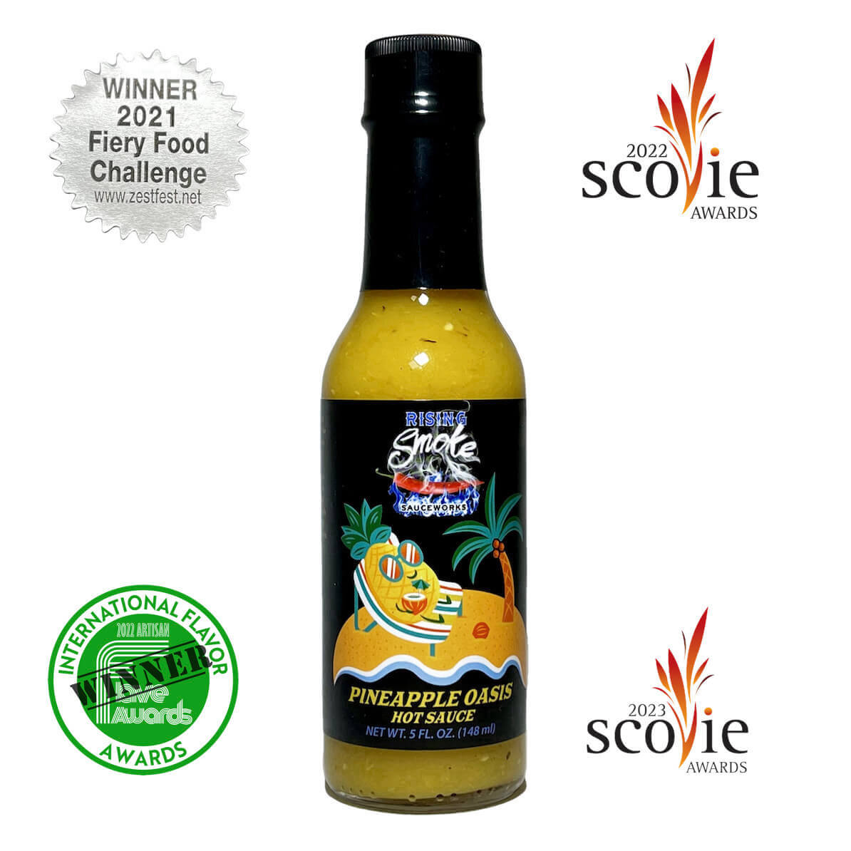 Pineapple Oasis - Aji Lemon Drop Sweet Pepper Sauce (Medium)