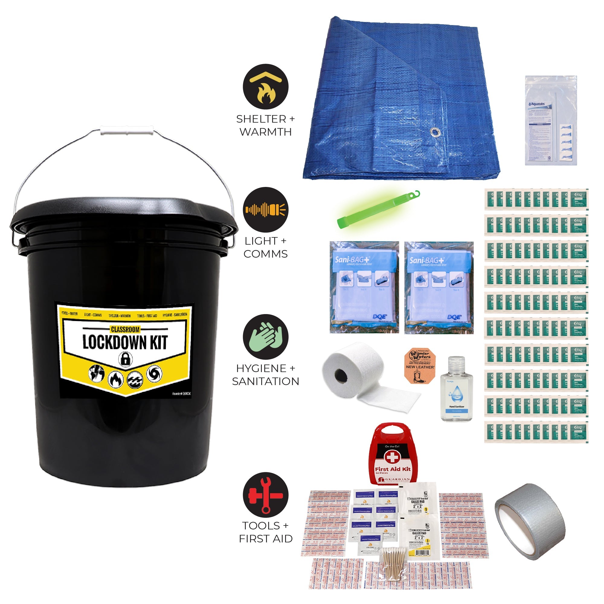 Emergency Classroom Lockdown Kit