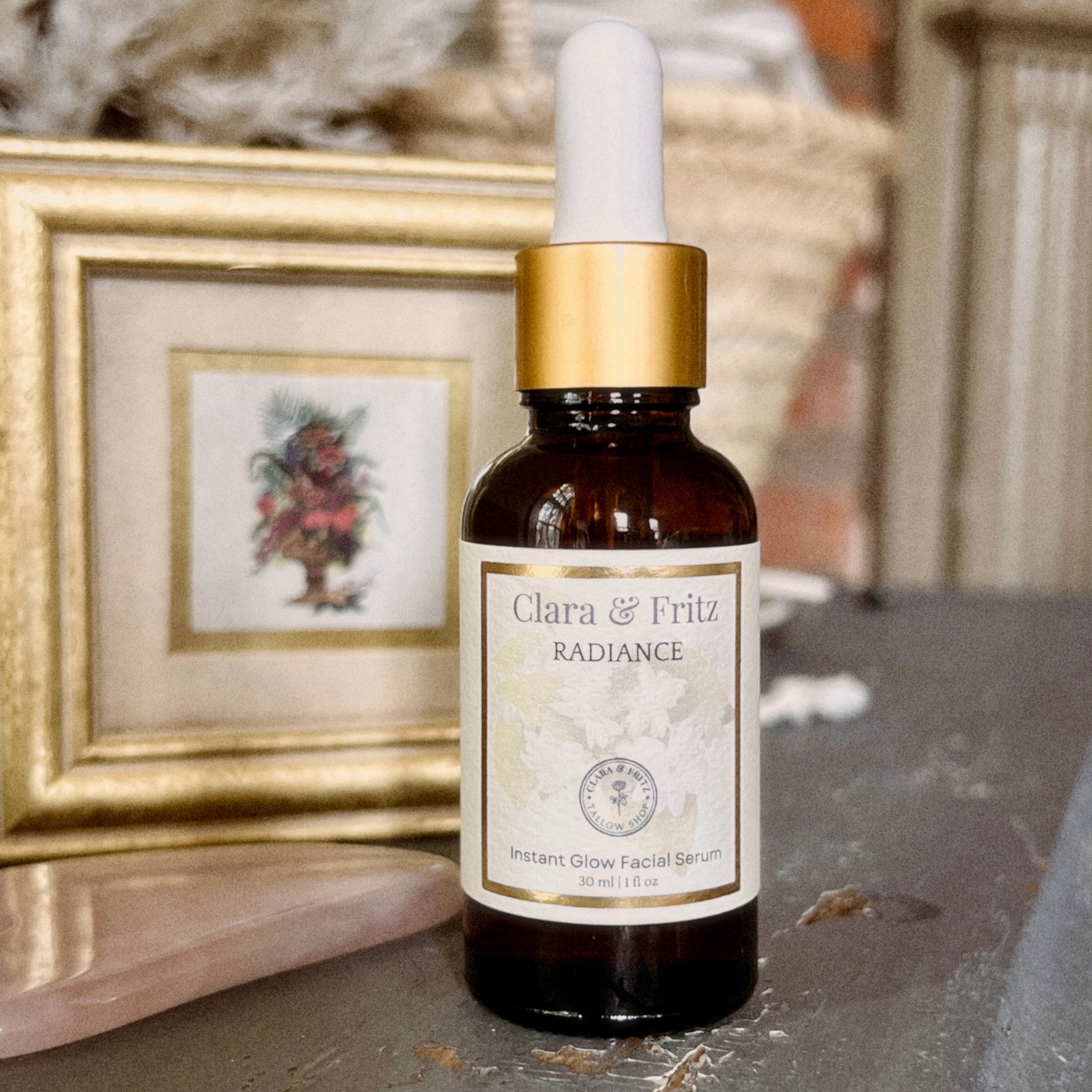 Radiance Instant Glow Facial Serum with Botanical Vitamin C