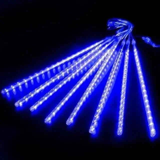 Led Hanging String Lights Meteor Shower