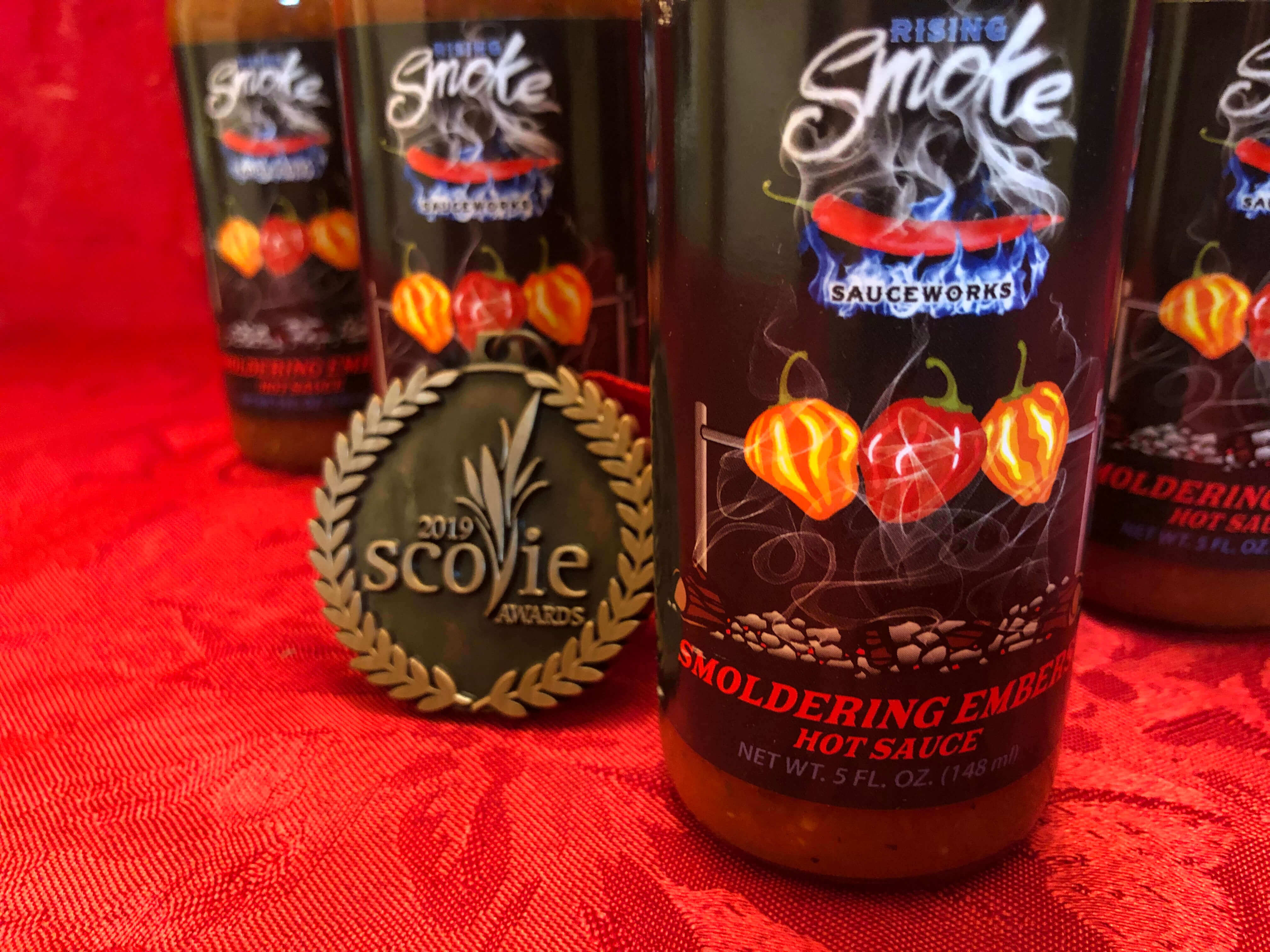Smoldering Embers - Habanero Tomato Basil Hot Sauce (Medium)