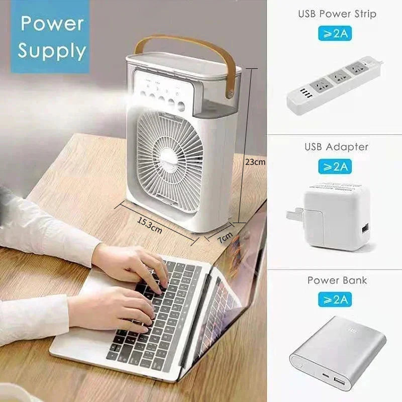 Fan AIr Conditioner Portable Humidifier