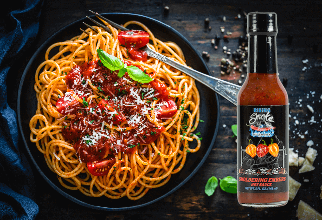 Smoldering Embers - Habanero Tomato Basil Hot Sauce (Medium)
