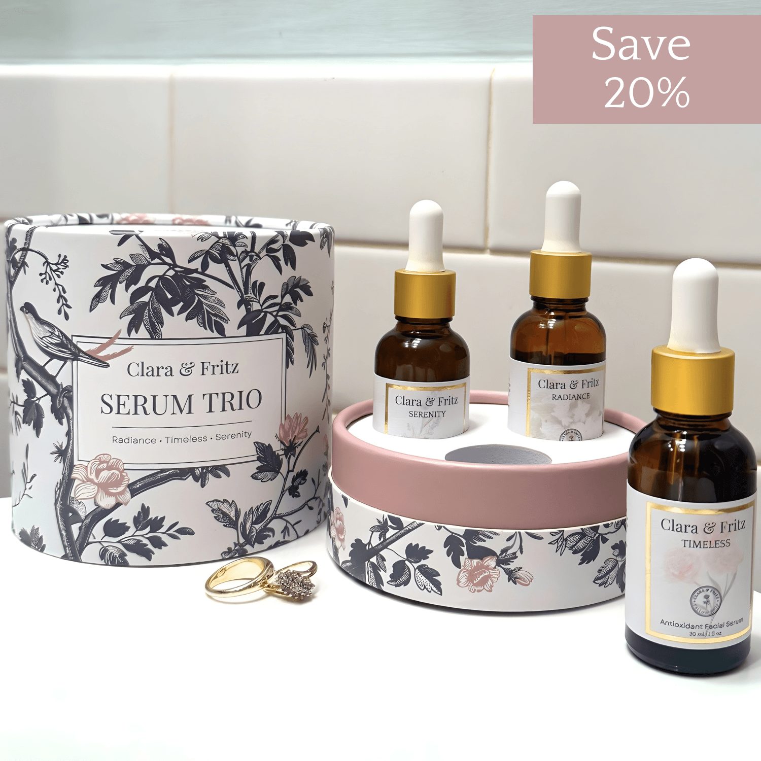Radiance Instant Glow Facial Serum with Botanical Vitamin C