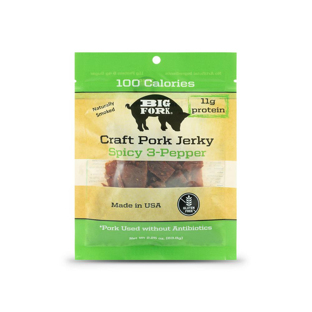 Craft Pork Jerky Sampler - 1 pack of each flavor (3 total)