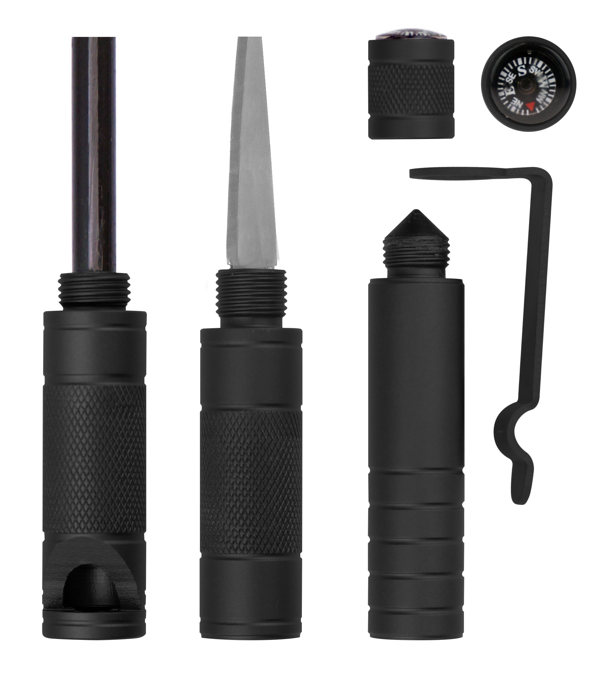 5 in 1 Survival Tool - Compact Tactical Pen