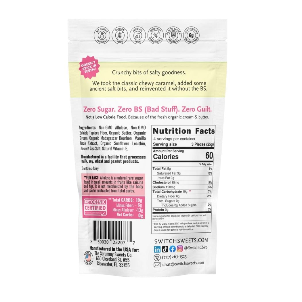 SWITCH® Salted Caramels
