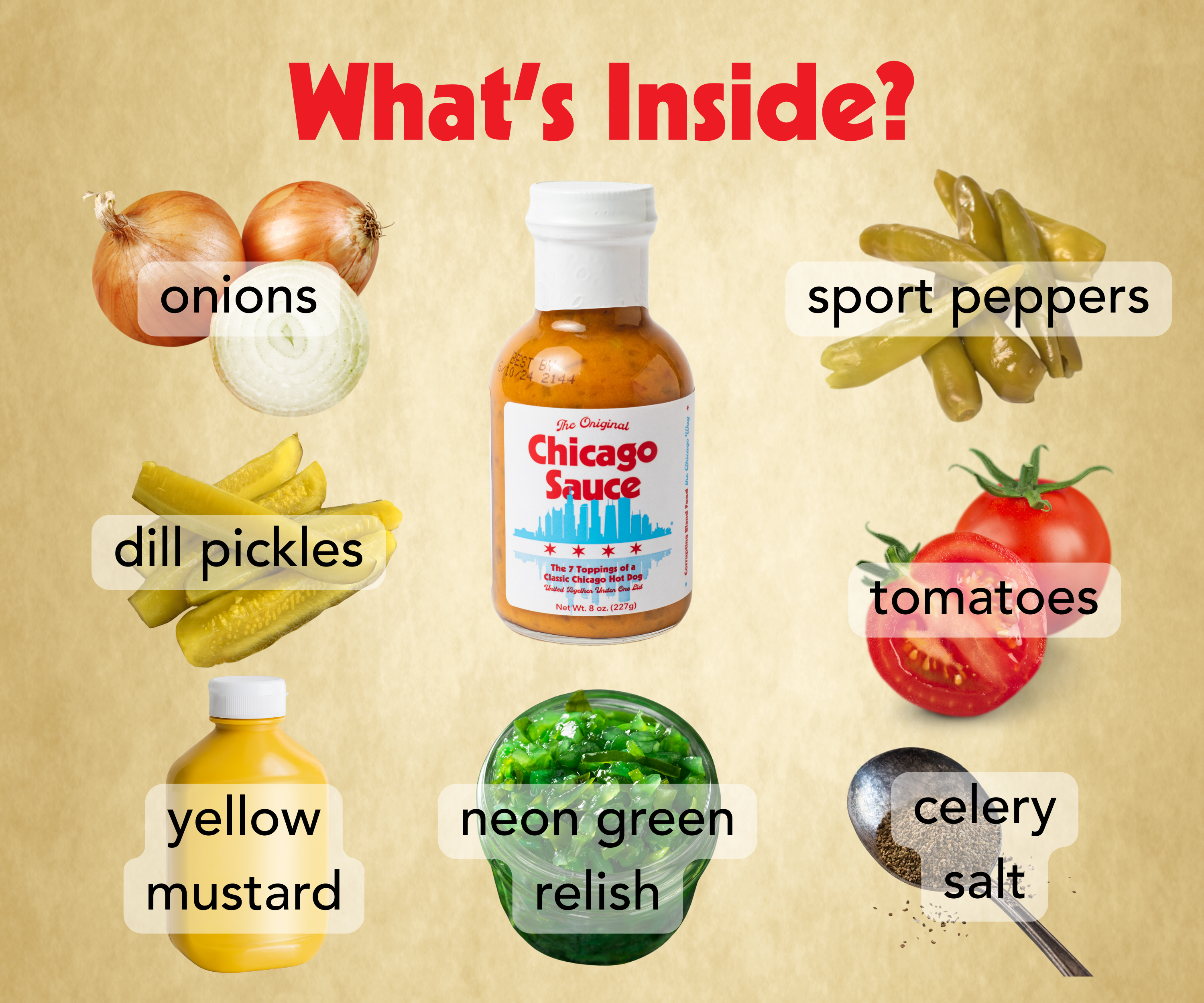 The Original Chicago Sauce, The Real Windy City Sauce