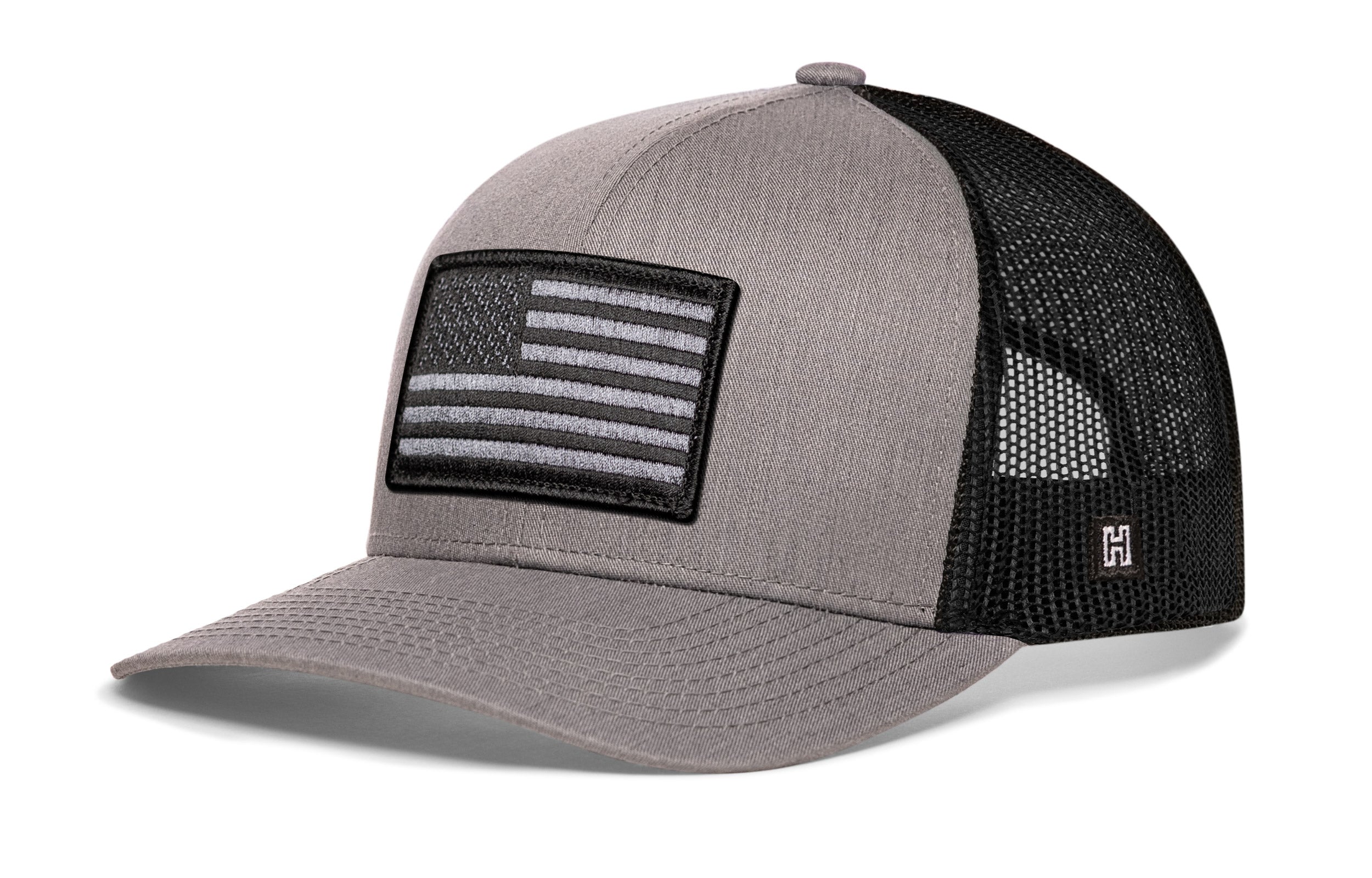 American Flag Trucker Hat  |  USA Tactical Snapback