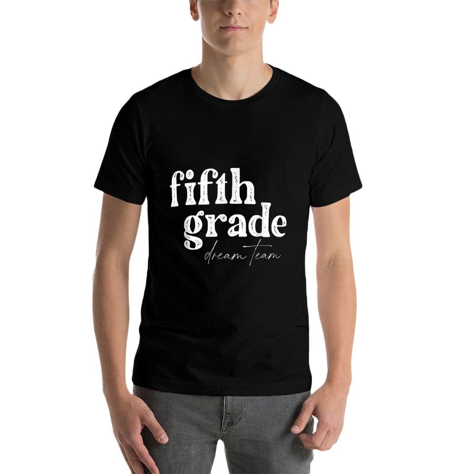 Fifth Grade Dream Team Back to School Students School Great  Relaxed-fit T-Shirt