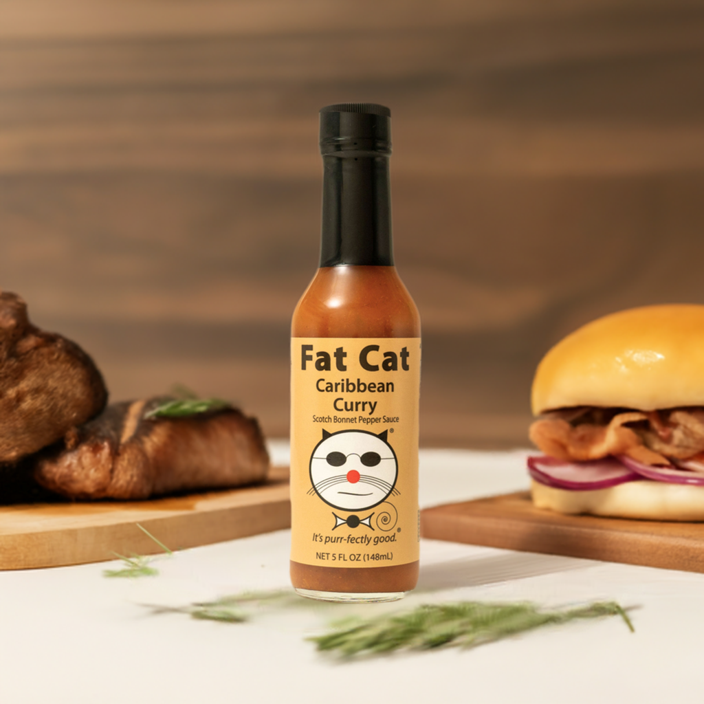 Caribbean Curry Scotch Bonnet Pepper Hot Sauce
