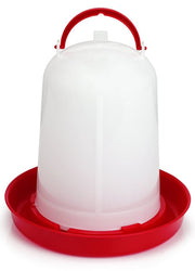 Economy Plastic Poultry Waterer – Durable Snap-Together Chicken Waterer, 1.5L / 3L / 5L