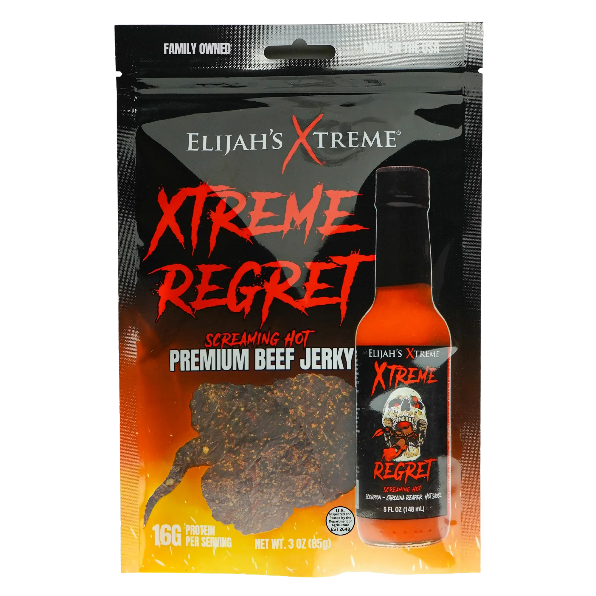Xtreme Regret Spicy Beef Jerky