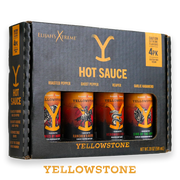 Yellowstone Hot Sauce Variety Pack 4 Bottles
