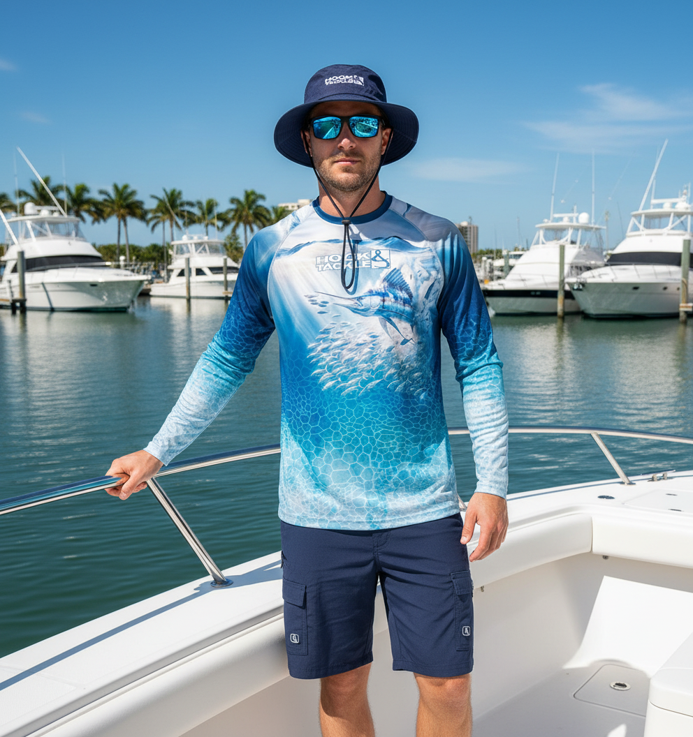 Men's Marlin Strike UV Fishing Shirt