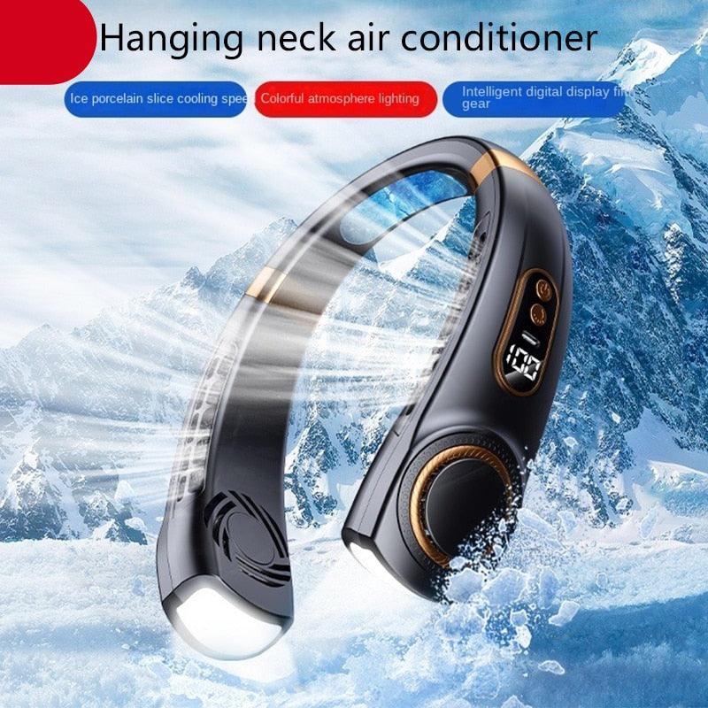 Hands-Free Bladeless Neck Fan – Stay Cool Anywhere
