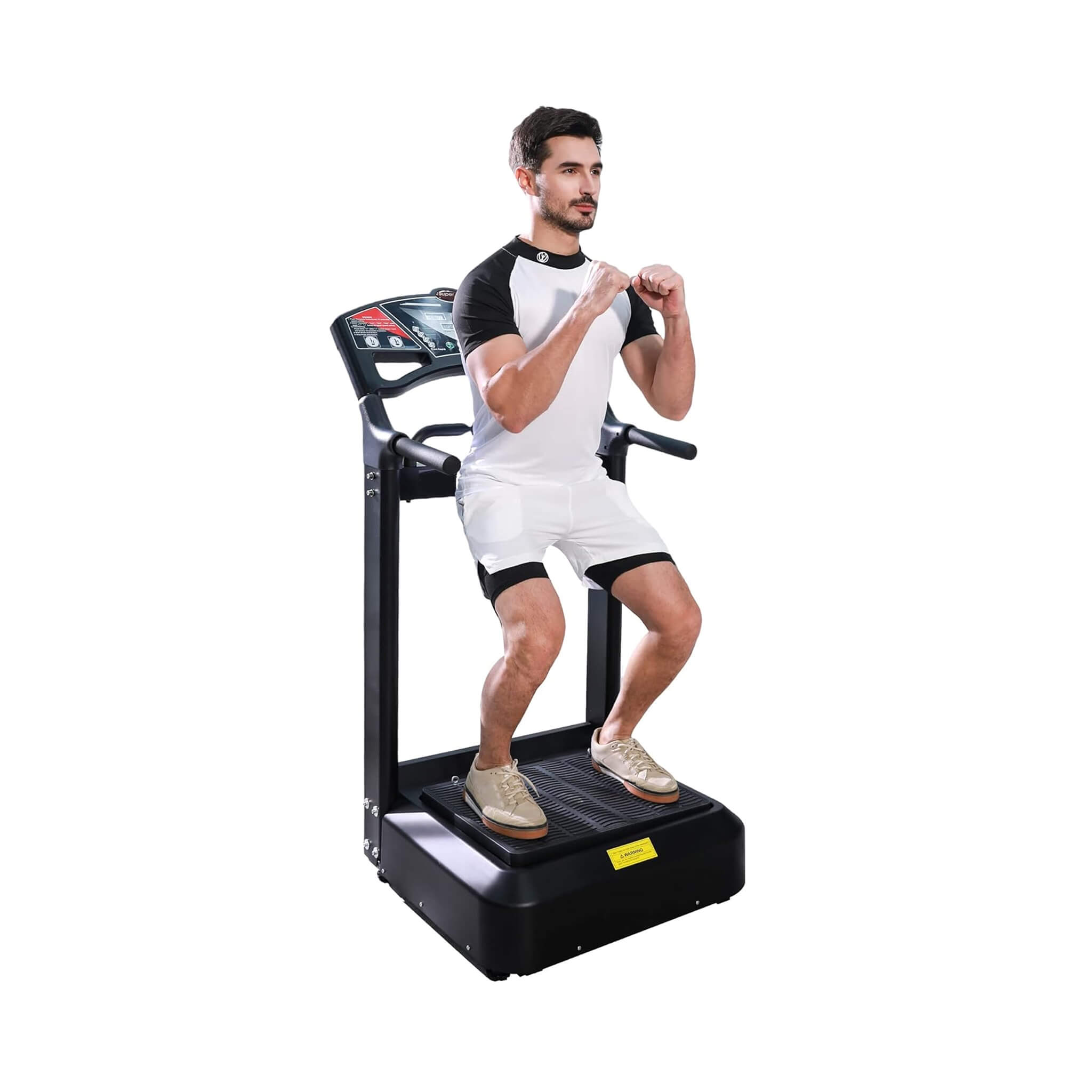 Rovix Heavy-Duty 400LBS Whole Body Vibration Plate Workout Machine (SAK57390)