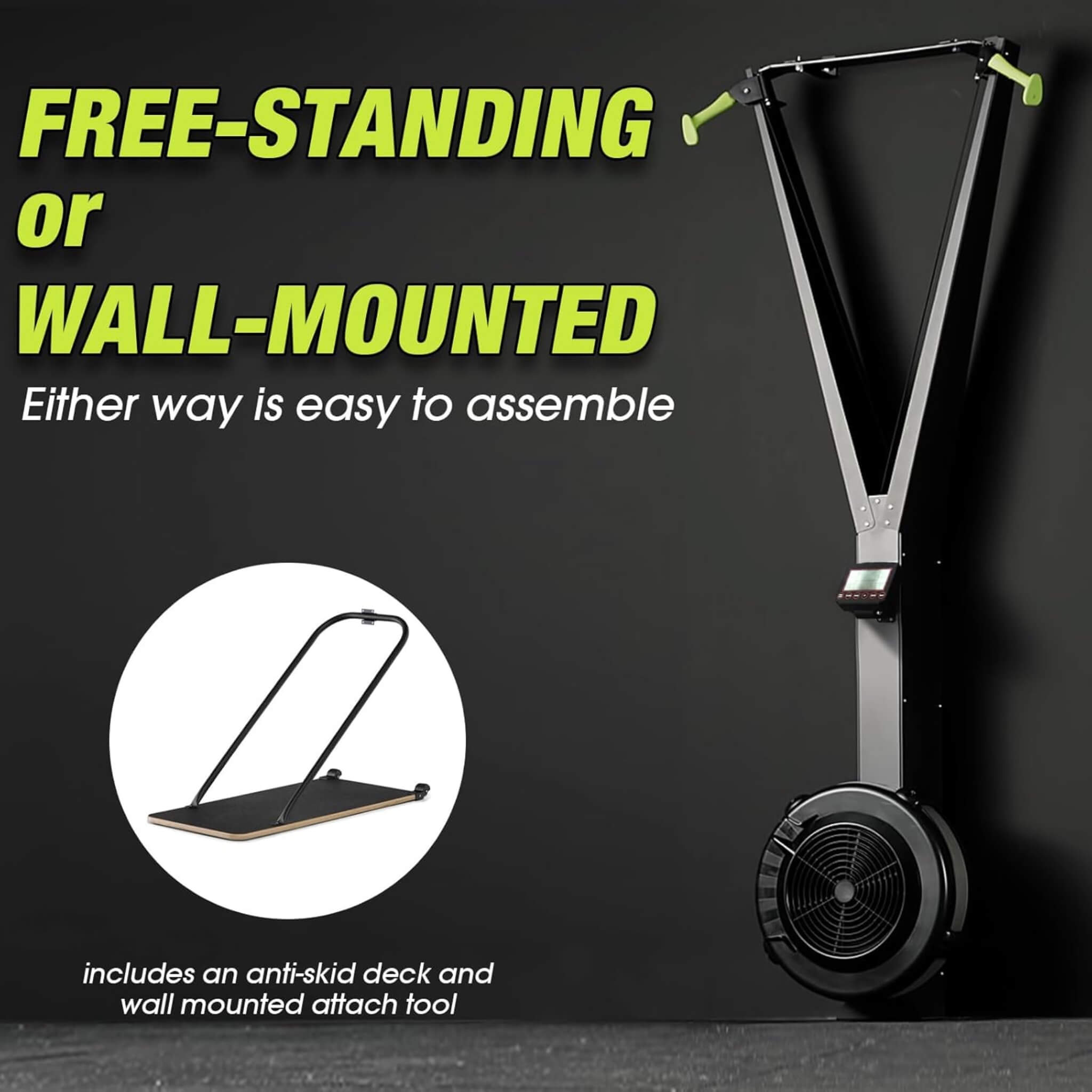 Rovix Premium Indoor Aerobic Ski Glider Training Exercise Gym Machine (SAK19564)