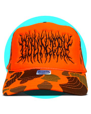 Country Death Metal Gone Huntin' Camo Trucker Hat