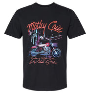 Mötley Crüe Wild Side Motorcycle Mens T-shirt
