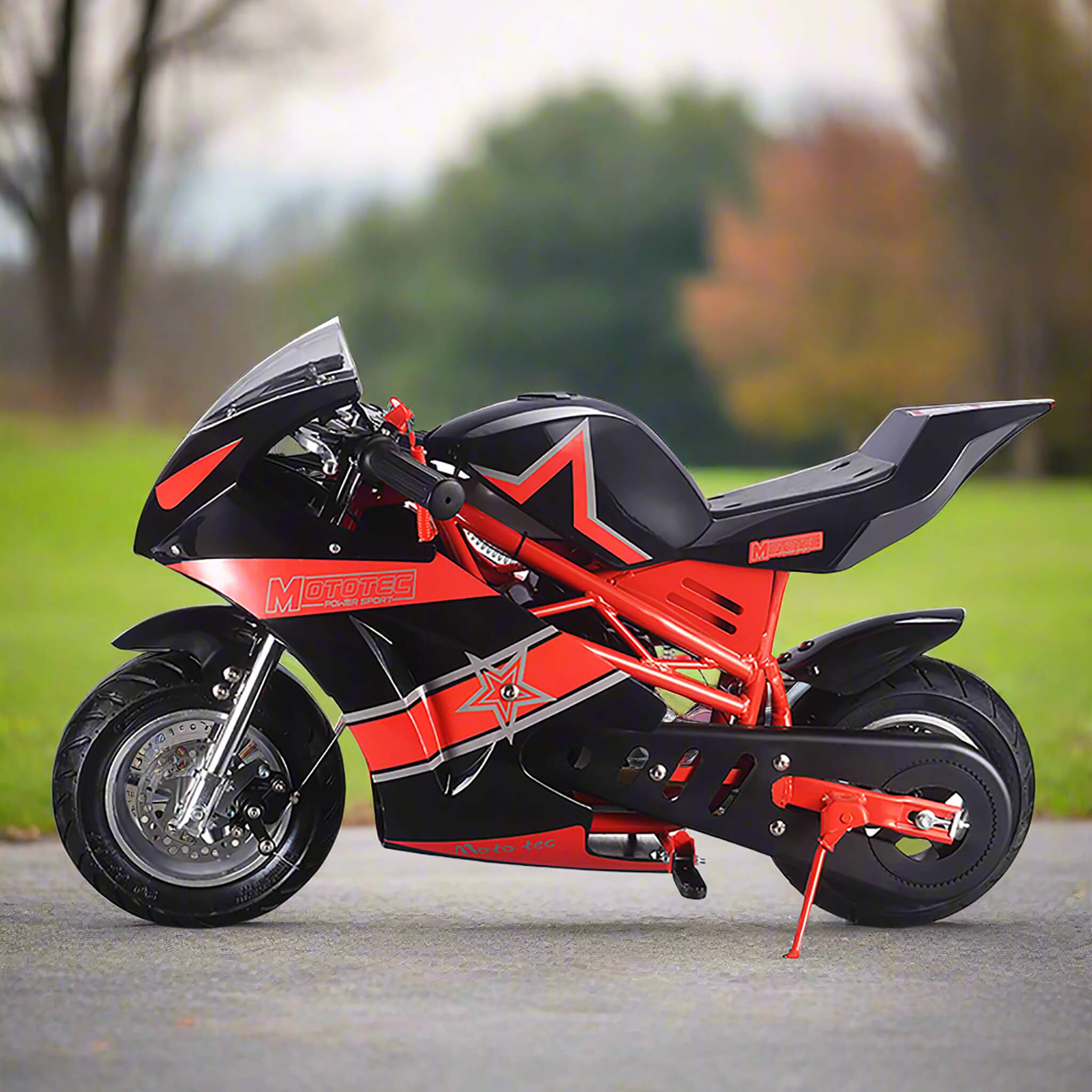 MotoTec GT 49CC 2-Stroke Premium Air Cooled Gas Pocket Bike