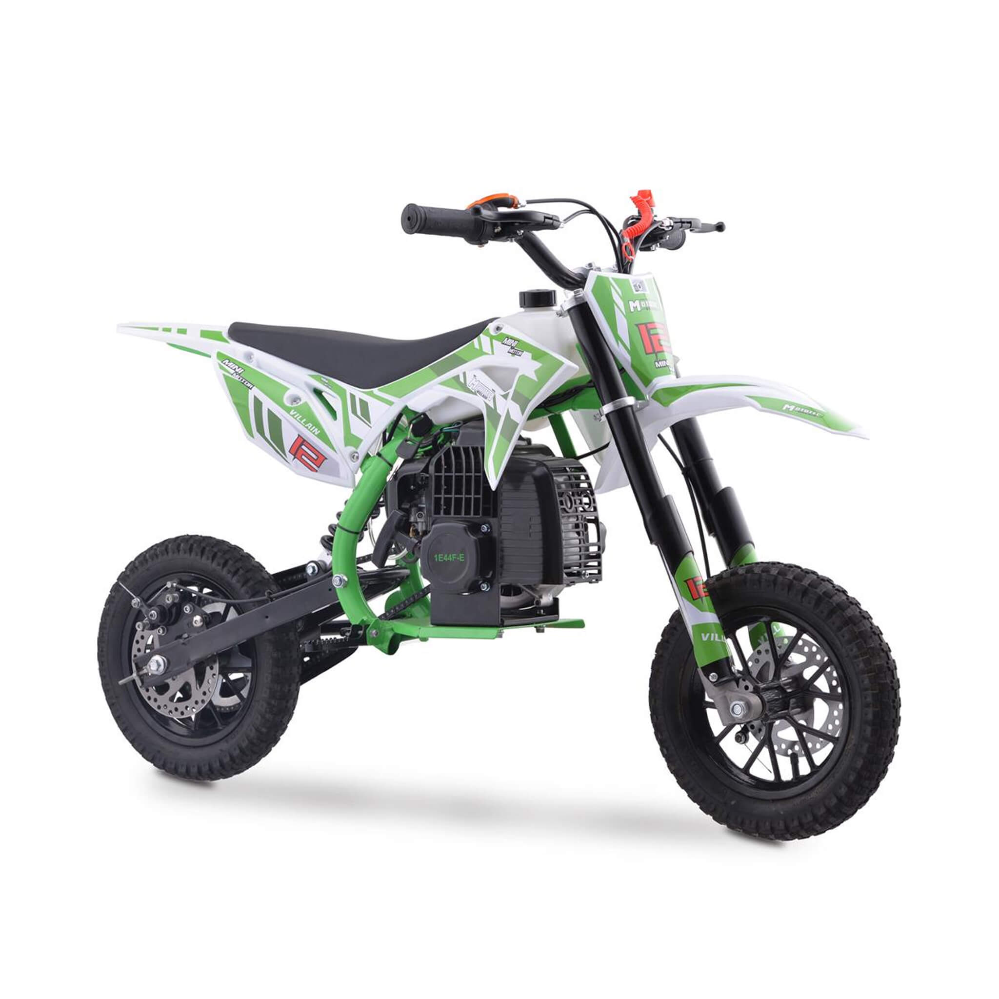 MotoTec Villain 52CC 2-Stroke Kids Gas Dirt Bike