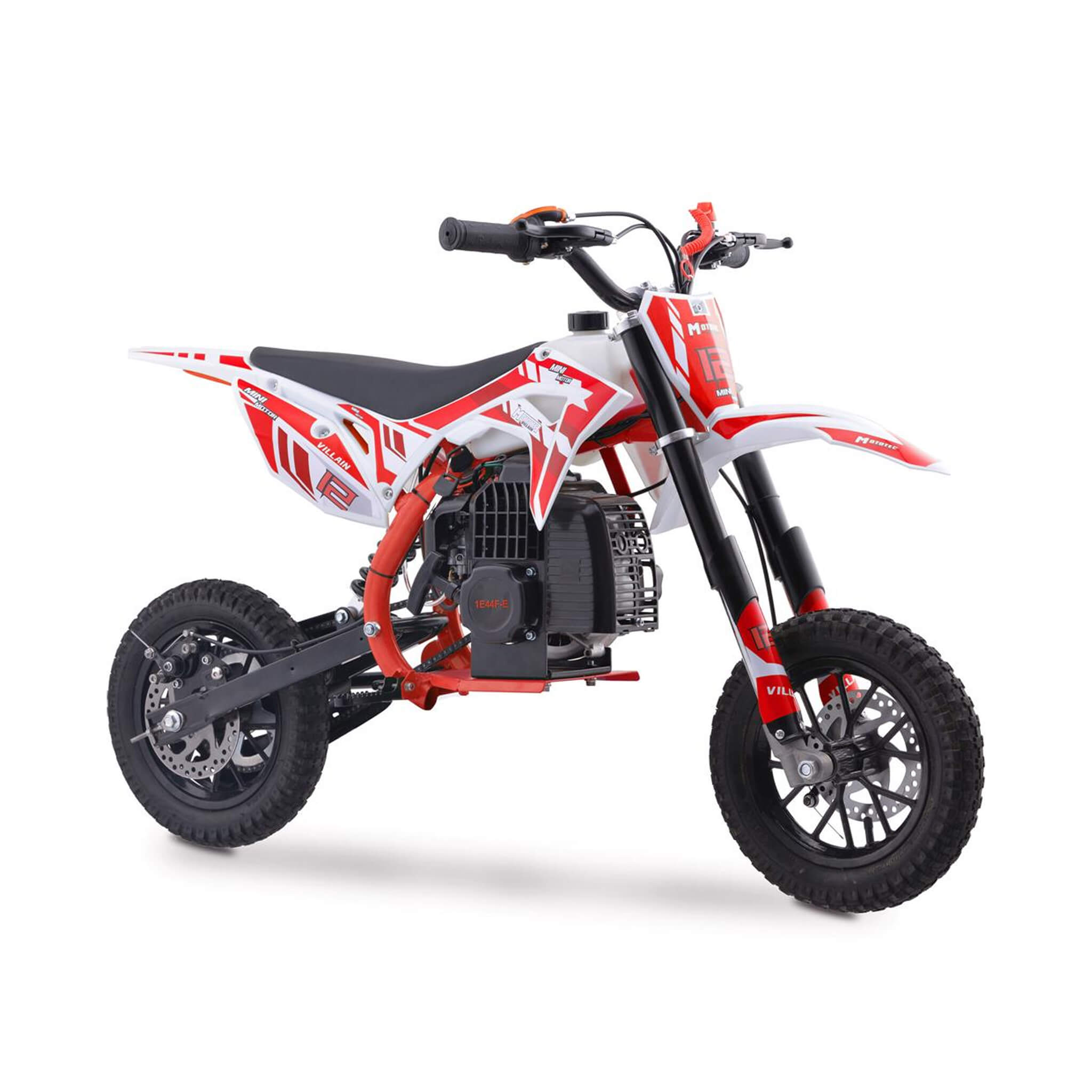 MotoTec Villain 52CC 2-Stroke Kids Gas Dirt Bike