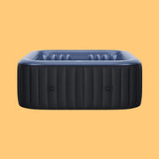 MSpa Tekapo Comfort Series Six-Person Inflatable Square Bubble Spa Hot Tub With 132 Bubble Jets [C-TE062] (SAK80641)