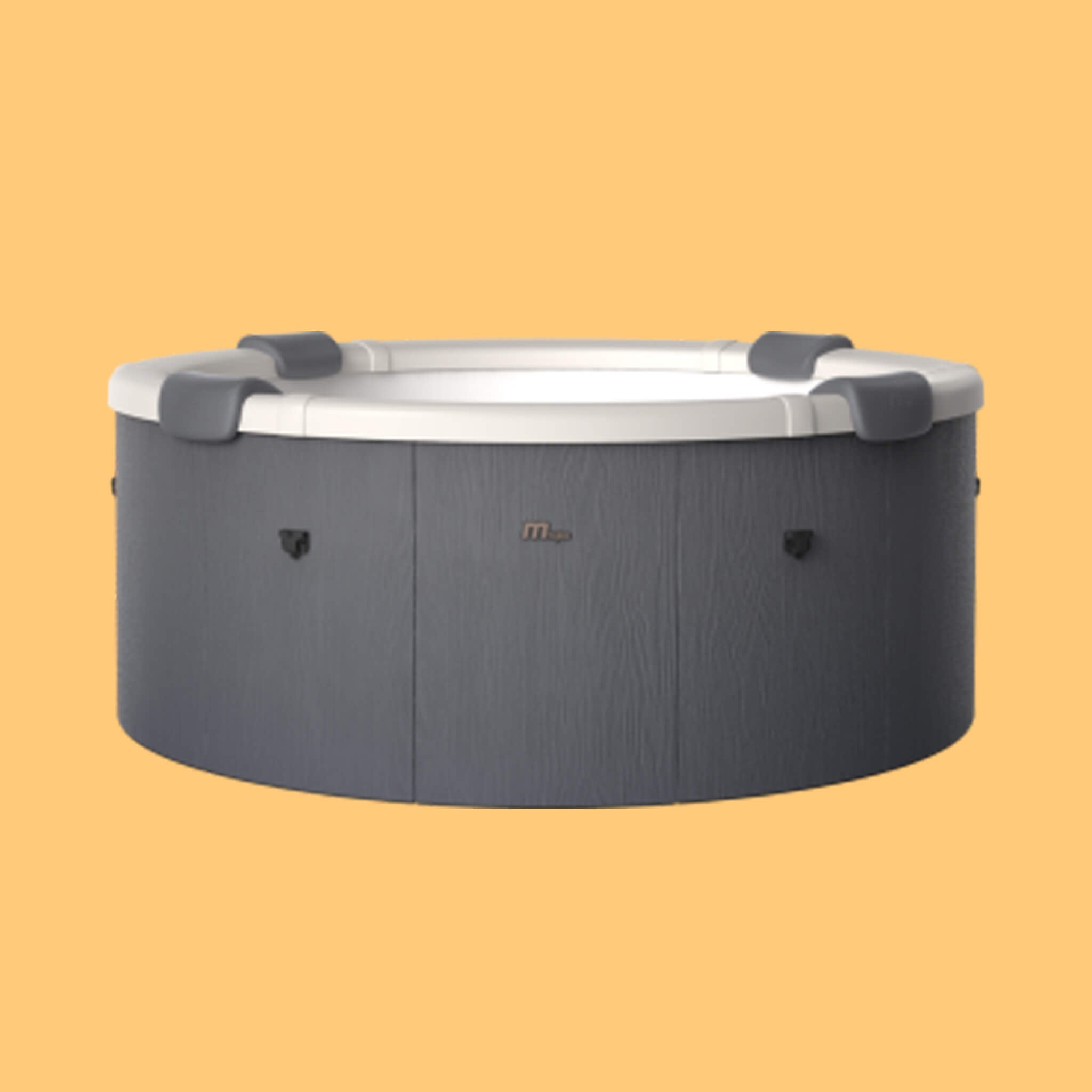 MSpa Denver Frame Series Six-Person Inflatable Round Hot Tub With Hydro Massage [F-DE066W] (SAK87043)