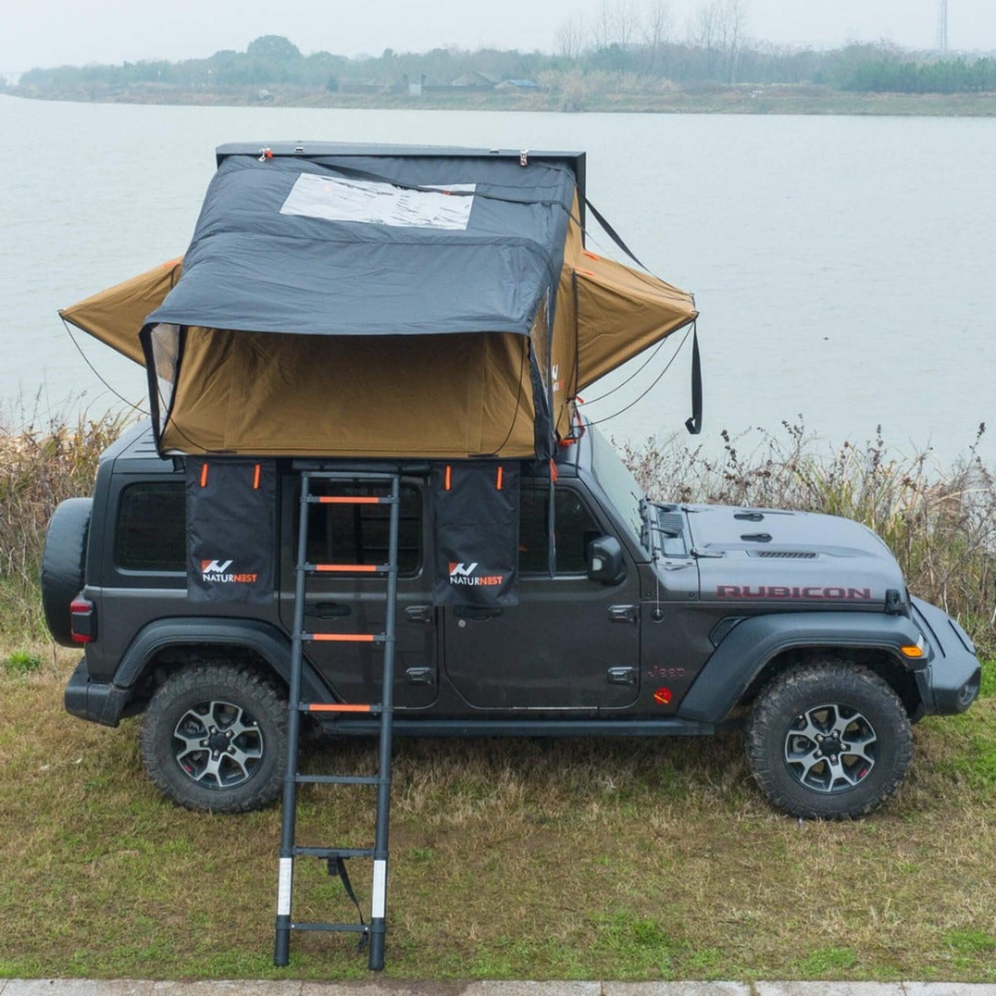 Naturnest Sirius 2 Premium 2XL 3-Person Clamshell Rooftop Tent