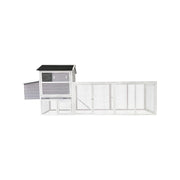 Large Heavy-Duty 113-Inch Outdoor Anti-UV Waterproof Wooden Chicken Coop Hen House (SAK32684)