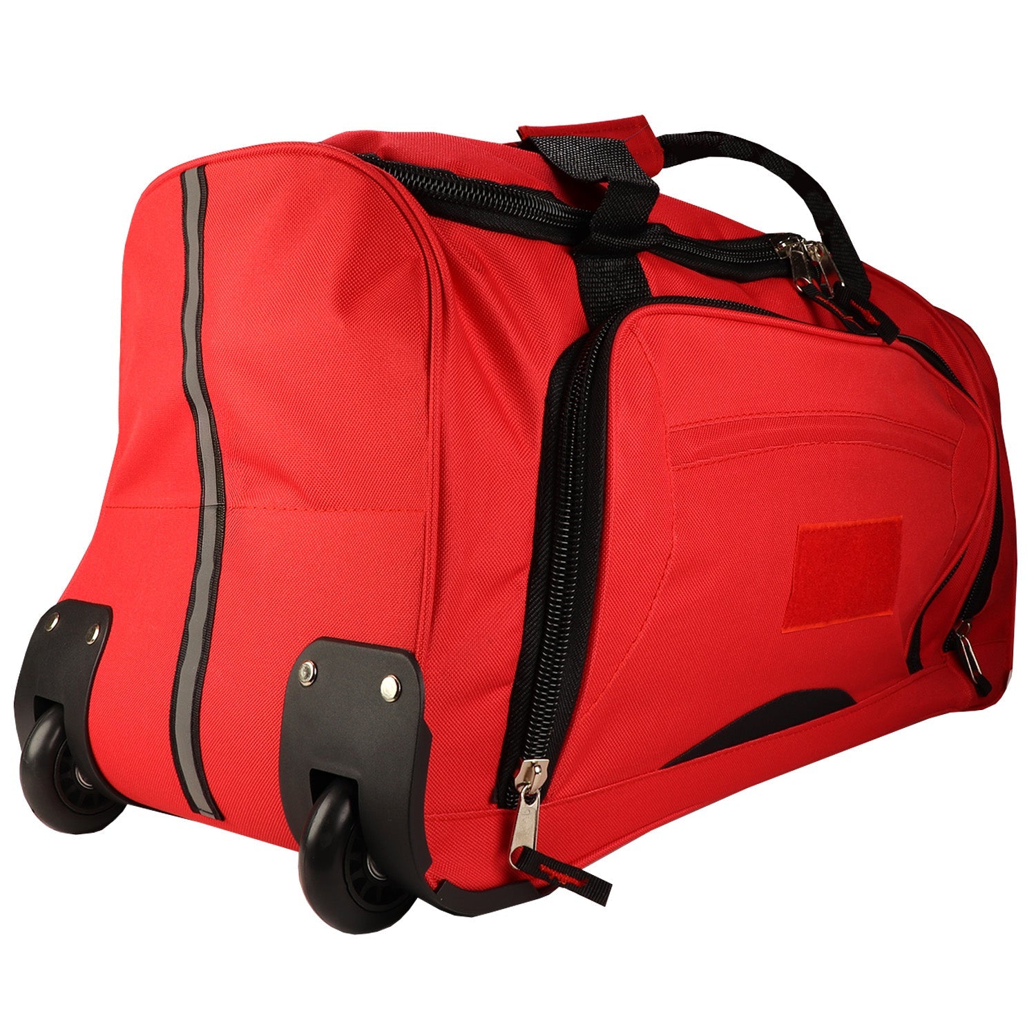 Rolling Duffel Bag | Durable 600D Wheeled Gear Bag with Telescoping Handle