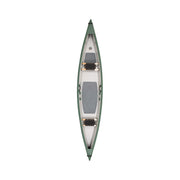 Sea Eagle 3-People TC16 High Pressure All Drop Stitch Inflatable Travel Canoe, 16FT [TC16K] (SAK43086)