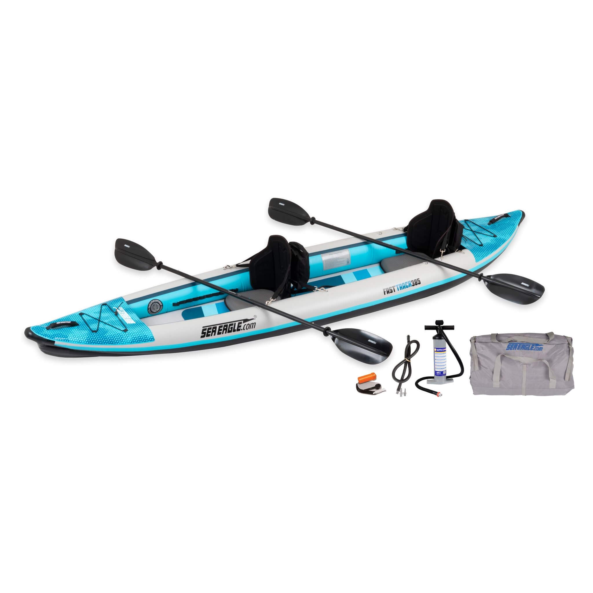 Sea Eagle 385FT FastTrack 12FT 2-Person V-Bottom Inflatable Kayak [385FTK] (SAK25086)