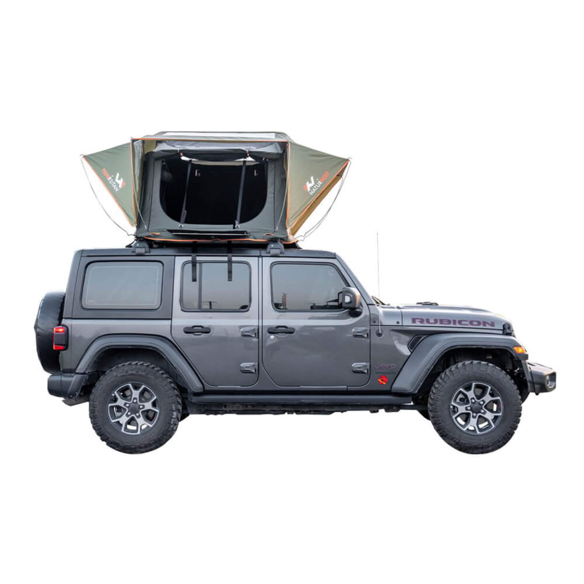 Naturnest Andromeda Soft-Shell Rooftop Tent | Panoramic Skylight & YKK Doors | Green