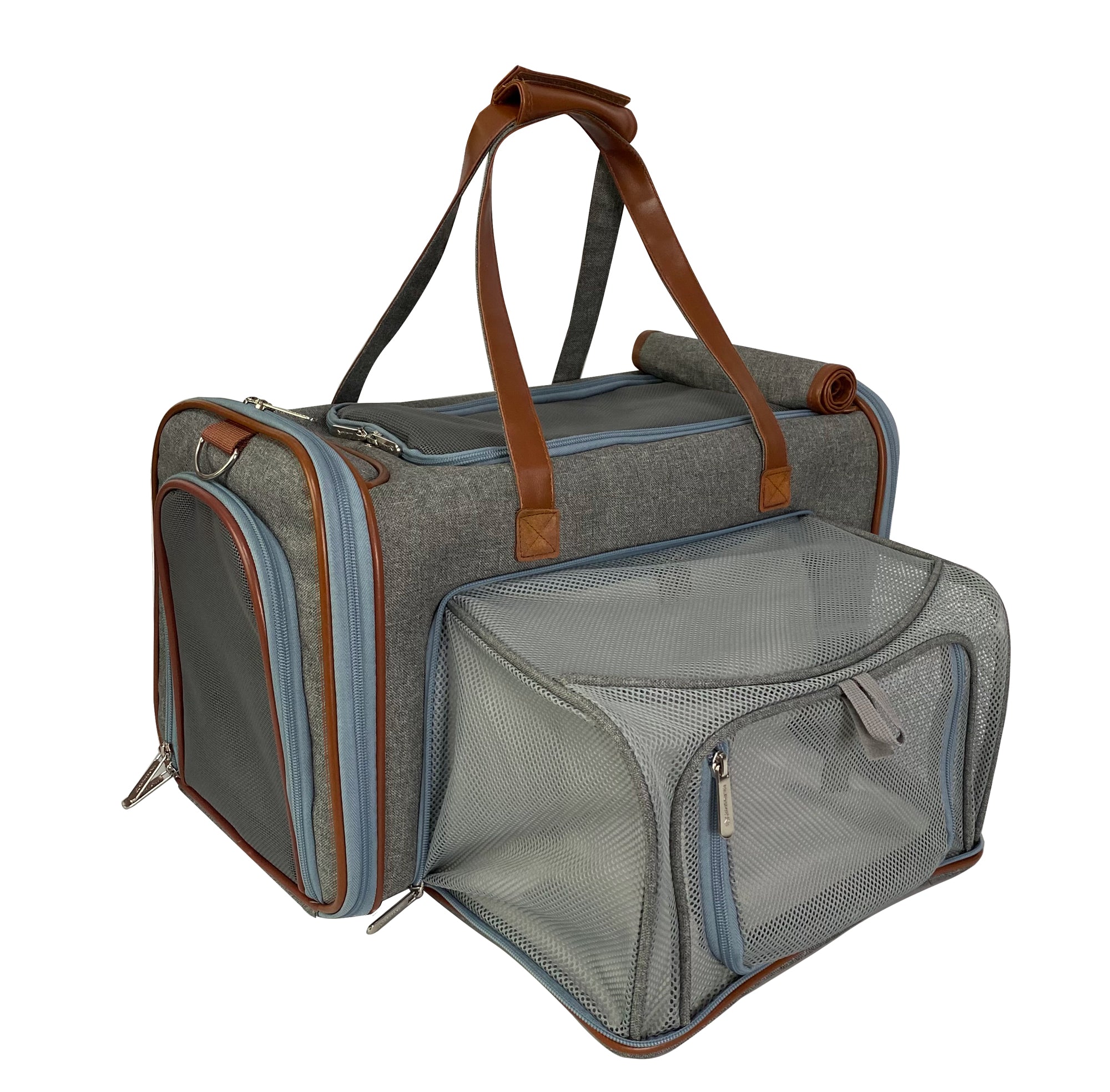 Mr. Peanut's Gold Series Big Apple Double Expandable Pet Carrier