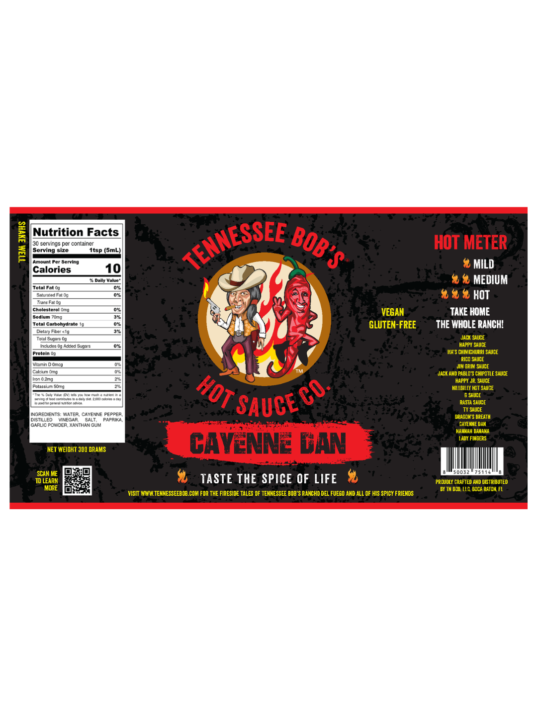 Cayenne Dan Sauce
