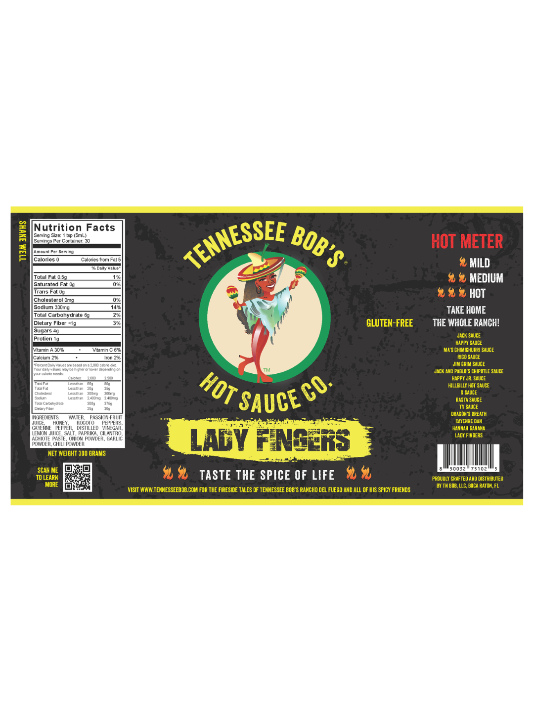 Lady Fingers Hot Sauce