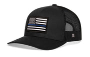 Thin Blue Line Trucker Hat  |  Police Snapback