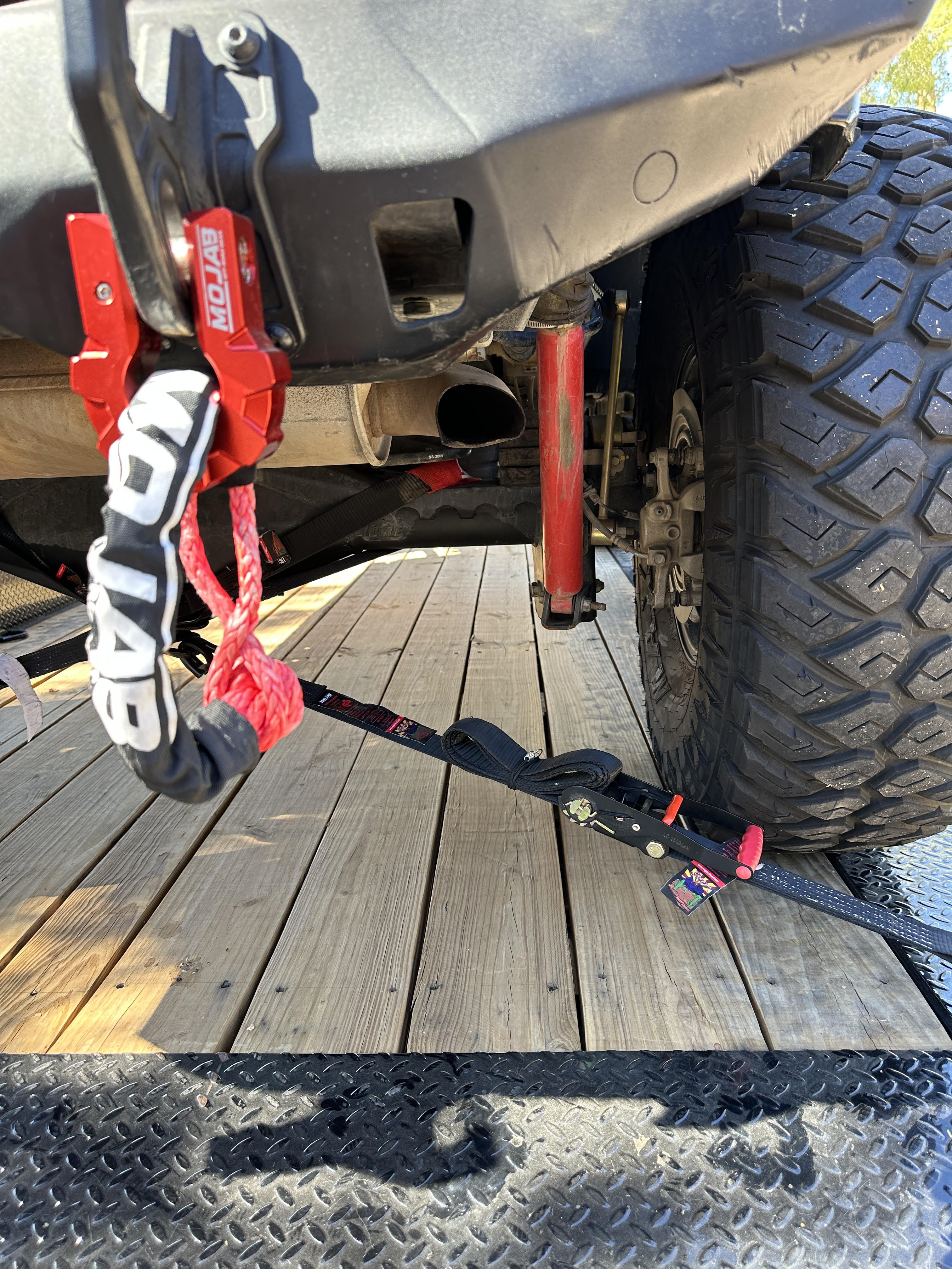 MOJAB 3/4" Extreme Duty Aluminum D-Shackle Set (9T) | Ceramic Coated | Lifetime Warranty