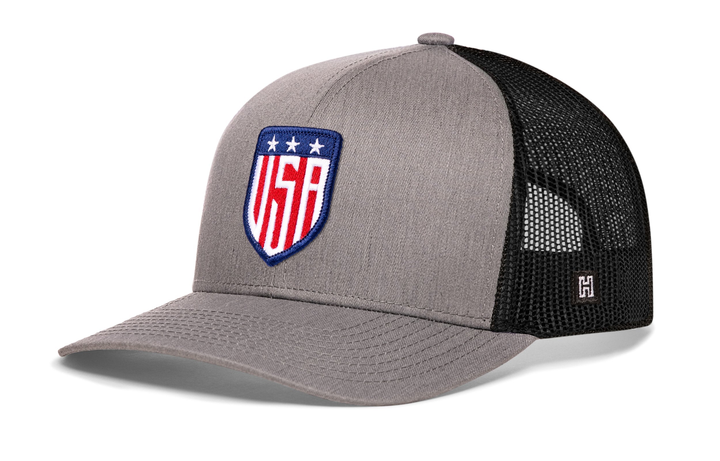 USA Shield Trucker Hat  |  America Snapback
