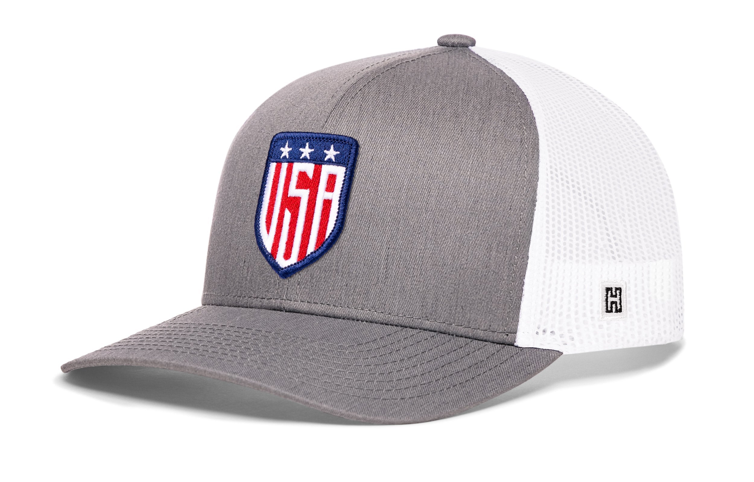 USA Shield Trucker Hat  |  America Snapback