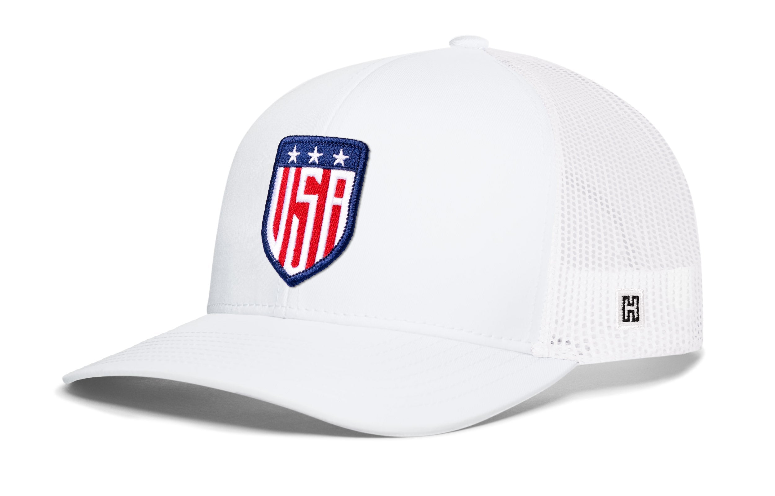 USA Shield Trucker Hat  |  America Snapback