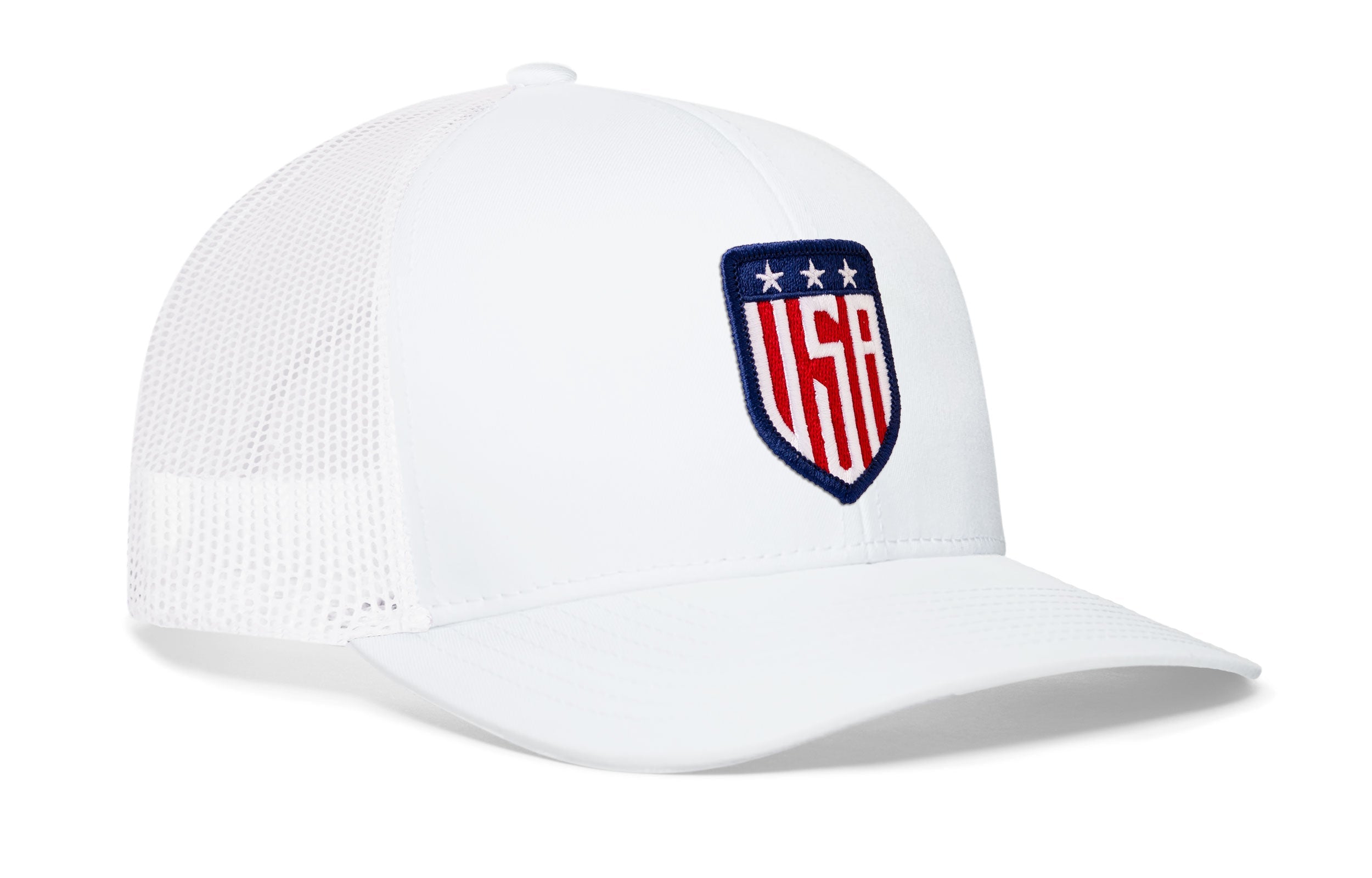 USA Shield Trucker Hat  |  America Snapback